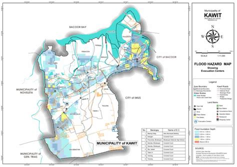 Kawit Map .